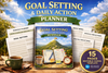 Goal Setting Daily Action Planner