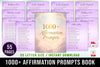 Affirmation Prompts Book for Positive Mindset