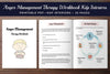 Anger Management Therapy Workbook Bundle