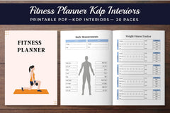 Fitness Planner  Bundle - CraftNest - Digital Crafting and Art