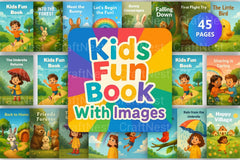 Kids Fun Book with Images - CraftNest - Digital Crafting and Art