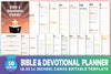 Bible Devotional Planner