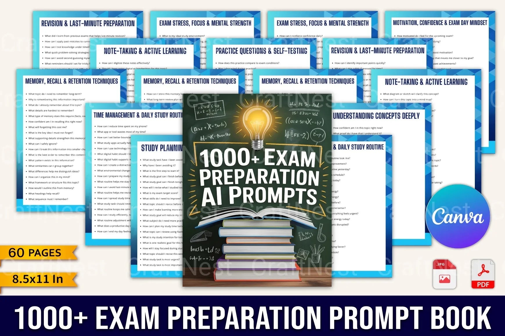 Exam Preparation Guide: Essential Tips and Strategies - CraftNest - Digital Crafting and Art