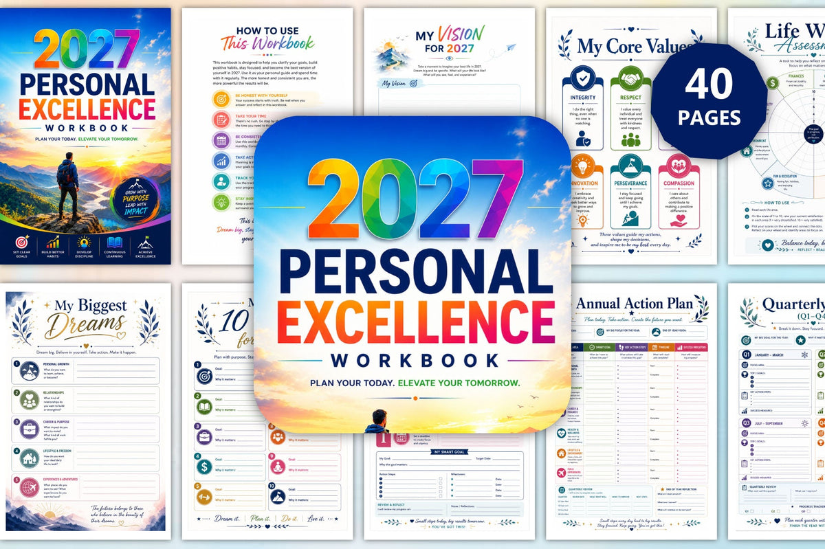 Personal Excellence Workbook 2027