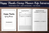 Happy Thanksgiving Planner Bundle