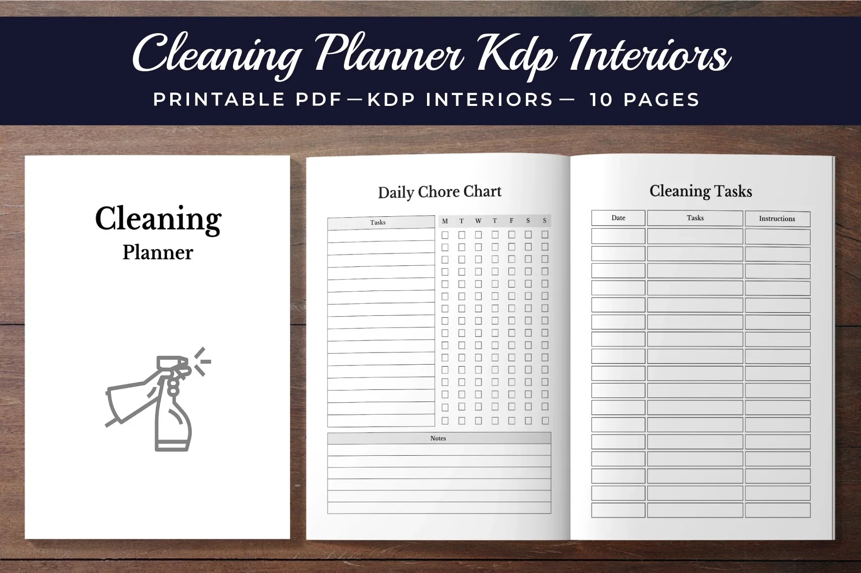 Cleaning Planner - CraftNest - Digital Crafting and Art