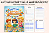 Autism Support Skills Workbook
