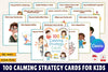 Calming Strategy Cards for Kids