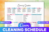Cleaning Schedule Planner