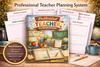 Professional Teacher Planning System Planner