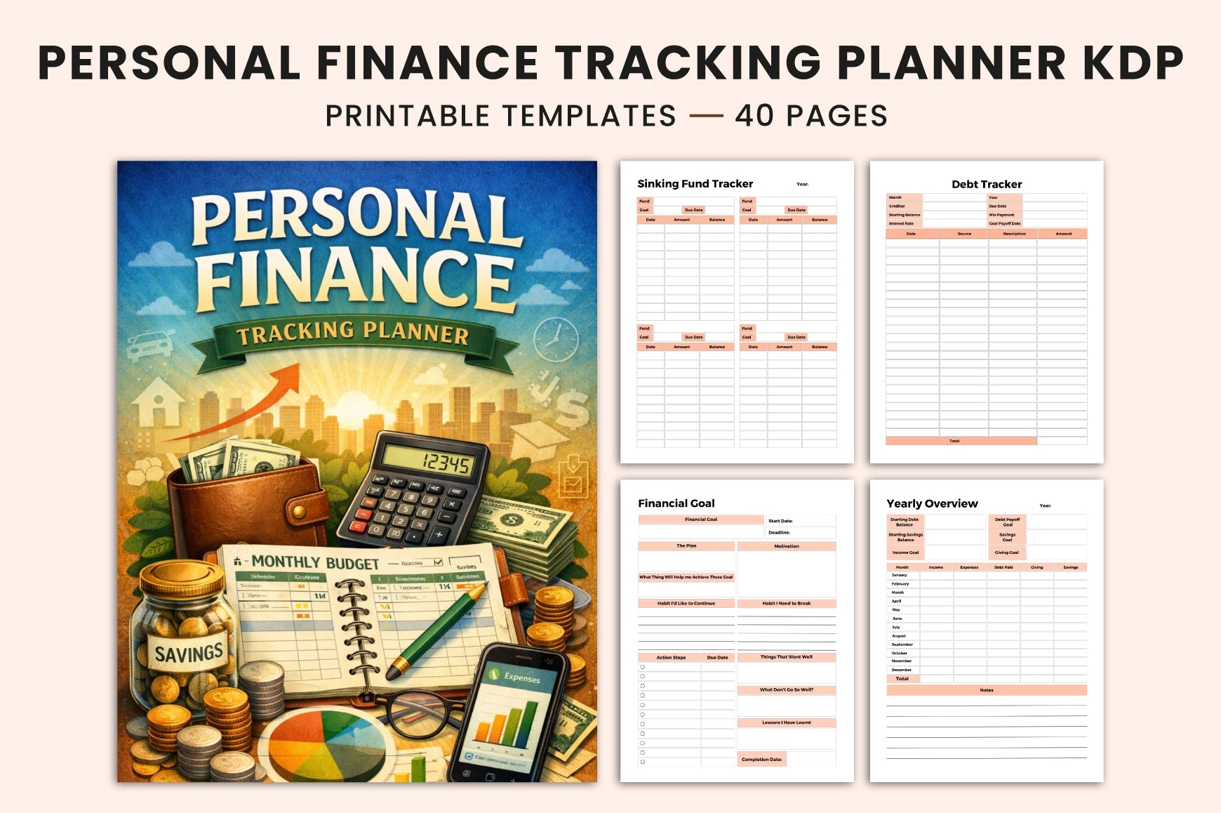 Personal Finance Tracking Planner
