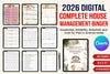 Complete House Management Binder for Organization