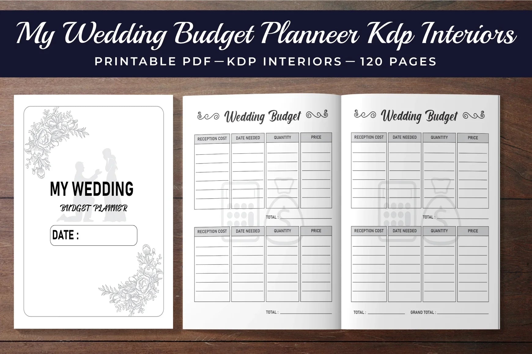 Wedding Budget Planner - CraftNest - Digital Crafting and Art