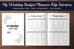 Wedding Budget Planner - CraftNest - Digital Crafting and Art