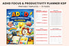 ADHD Focus Productivity Planner