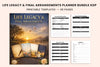 Life Legacy Final Arrangements Planner