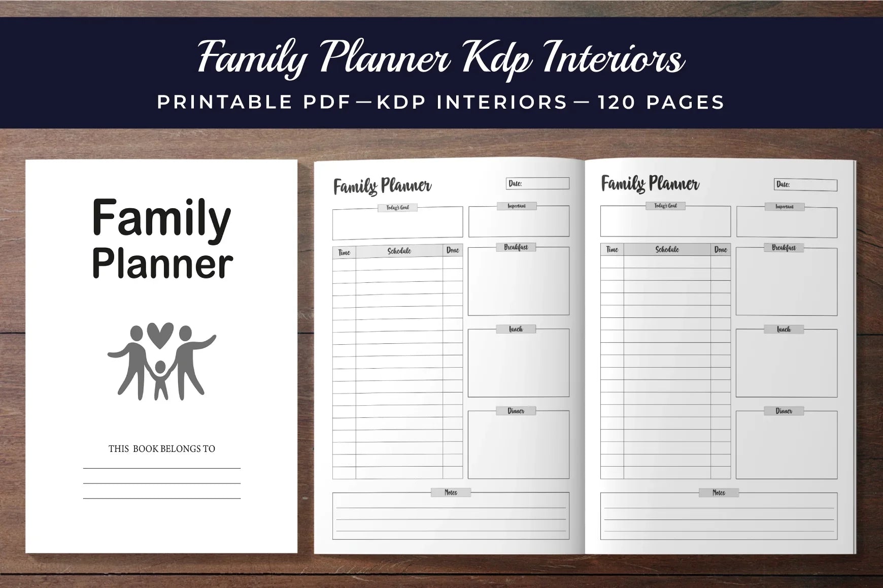 Family Planner from 100 Planner - CraftNest - Digital Crafting and Art