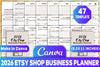 Etsy Shop Business Planner