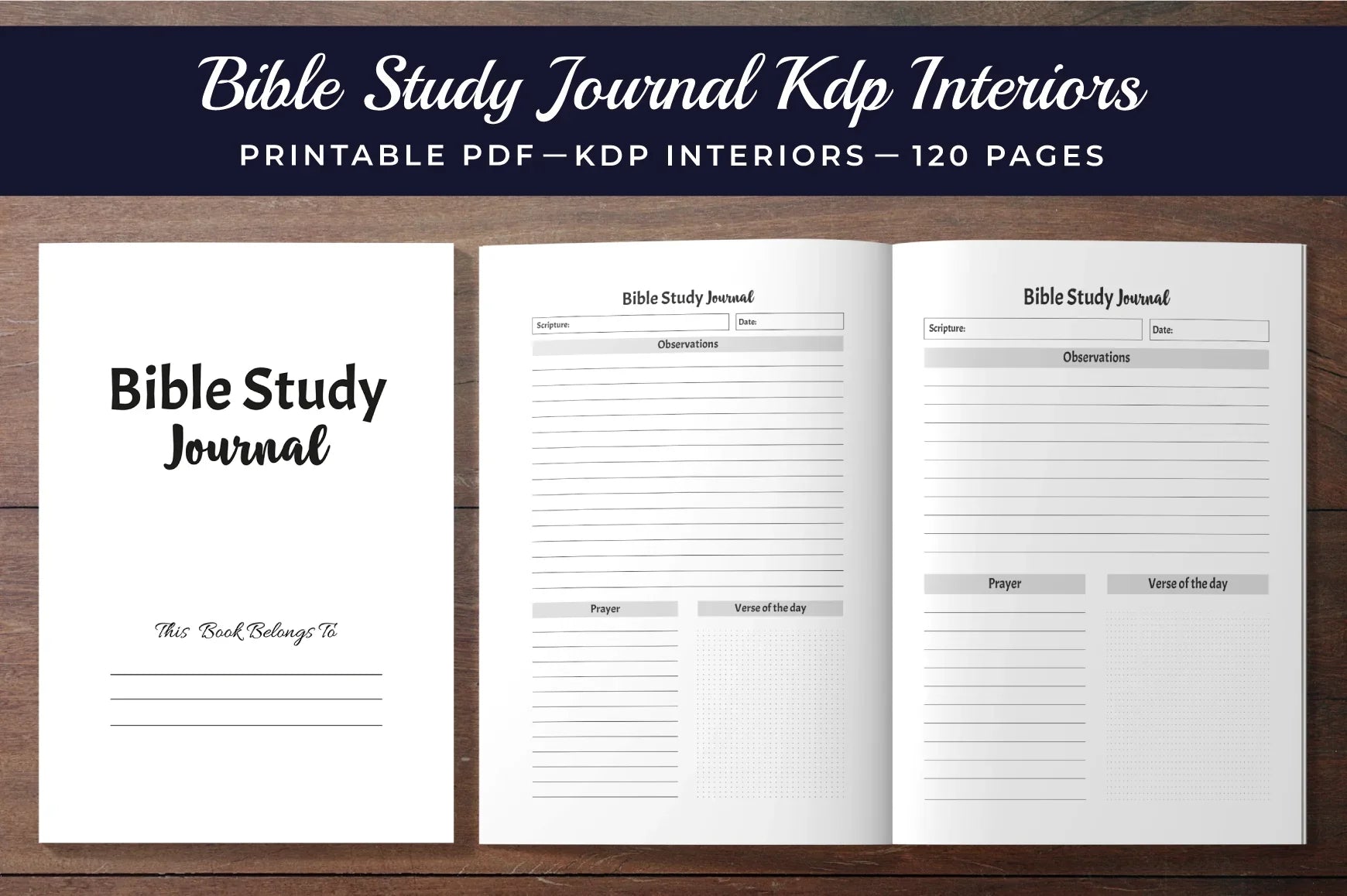 Bible Study Planner - CraftNest - Digital Crafting and Art