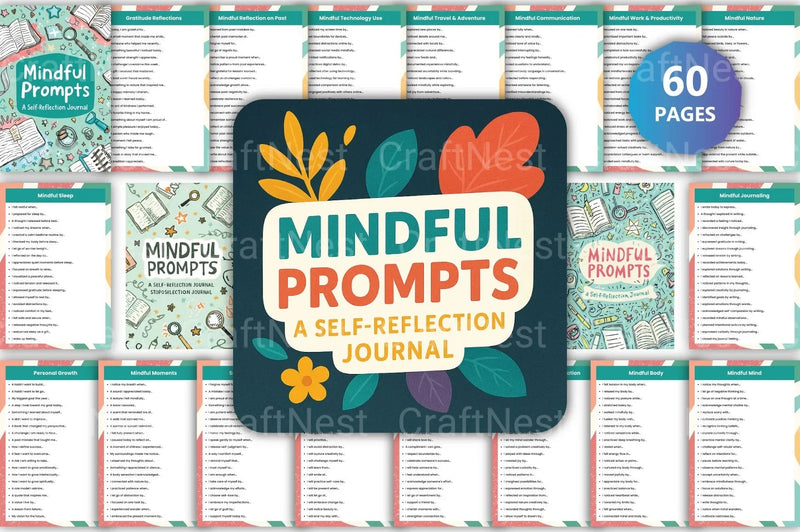 Mindful Prompts for Self Reflection - CraftNest - Digital Crafting and Art