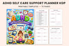 ADHD Self-Care Support Planner