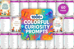 Colorful Curiosity Prompts for Creative Inspiration - CraftNest - Digital Crafting and Art