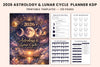 Astrology Lunar Cycle Planner