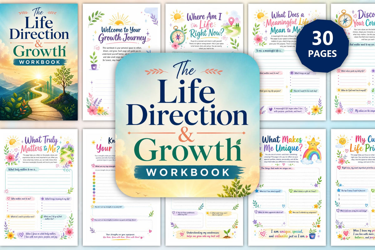 The Life Direction Growth Workbook