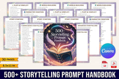 Storytelling Prompt Handbook: Creative Writing Ideas - CraftNest - Digital Crafting and Art