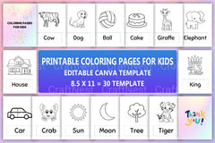 Coloring for Kids - CraftNest - Digital Crafting and Art