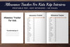 Allowance Tracker for Kids Planner