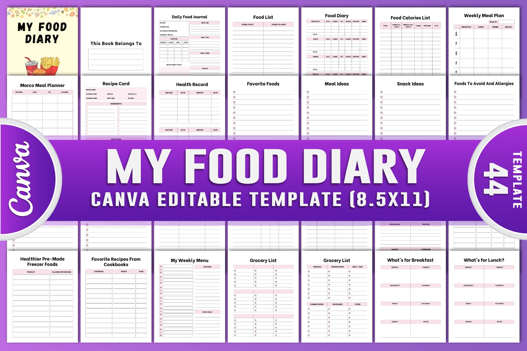 My Food Planner