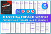 Black Friday Personal Shopping Planner