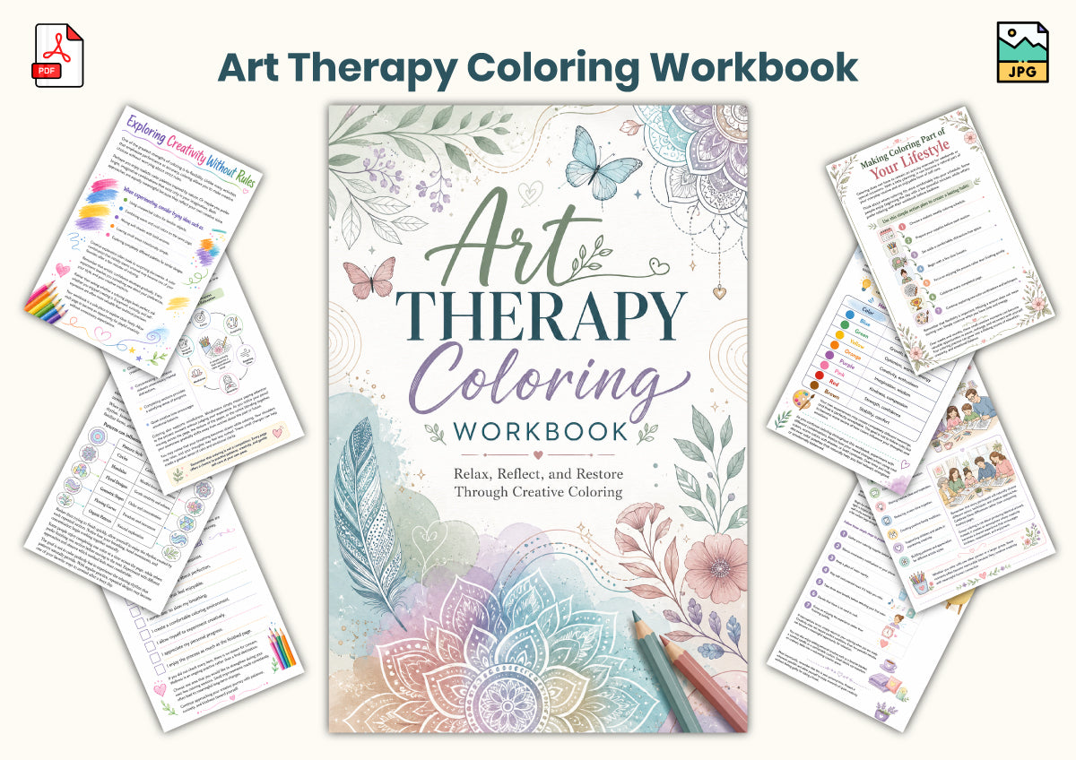 Therapy Coloring Workbook