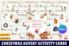 Christmas Advent Activity Cards for Kids
