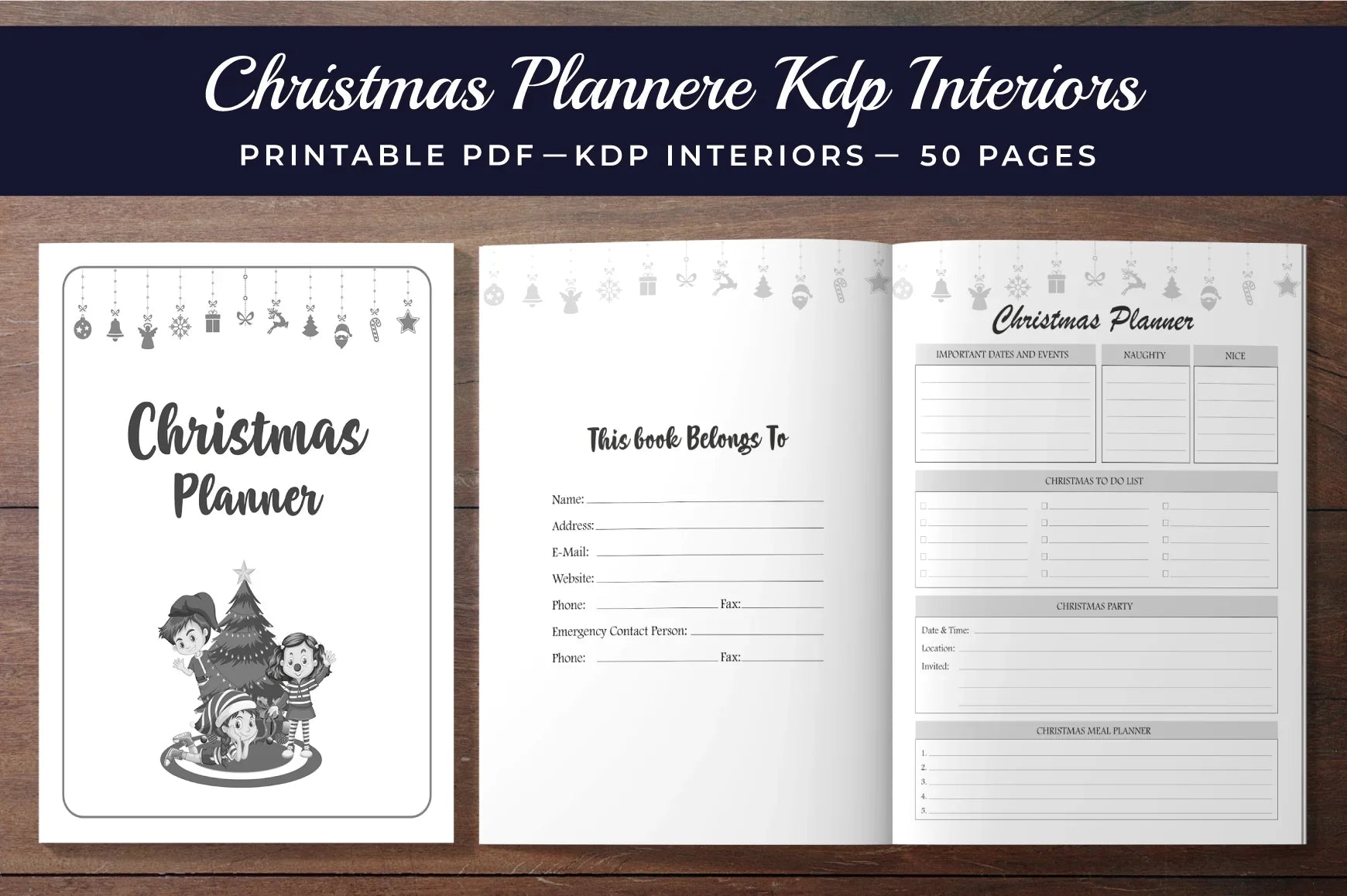 Christmas Planner from 100 Planner - CraftNest - Digital Crafting and Art