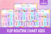 Flip Routine Chart for Kids