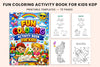 Fun Coloring Activity for Kids Planner