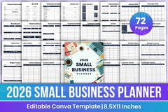 Small Business Planner 2023 - CraftNest - Digital Crafting and Art