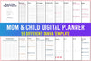 Mom Child Planner