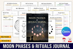 Moon Phases Rituals Guide - CraftNest - Digital Crafting and Art
