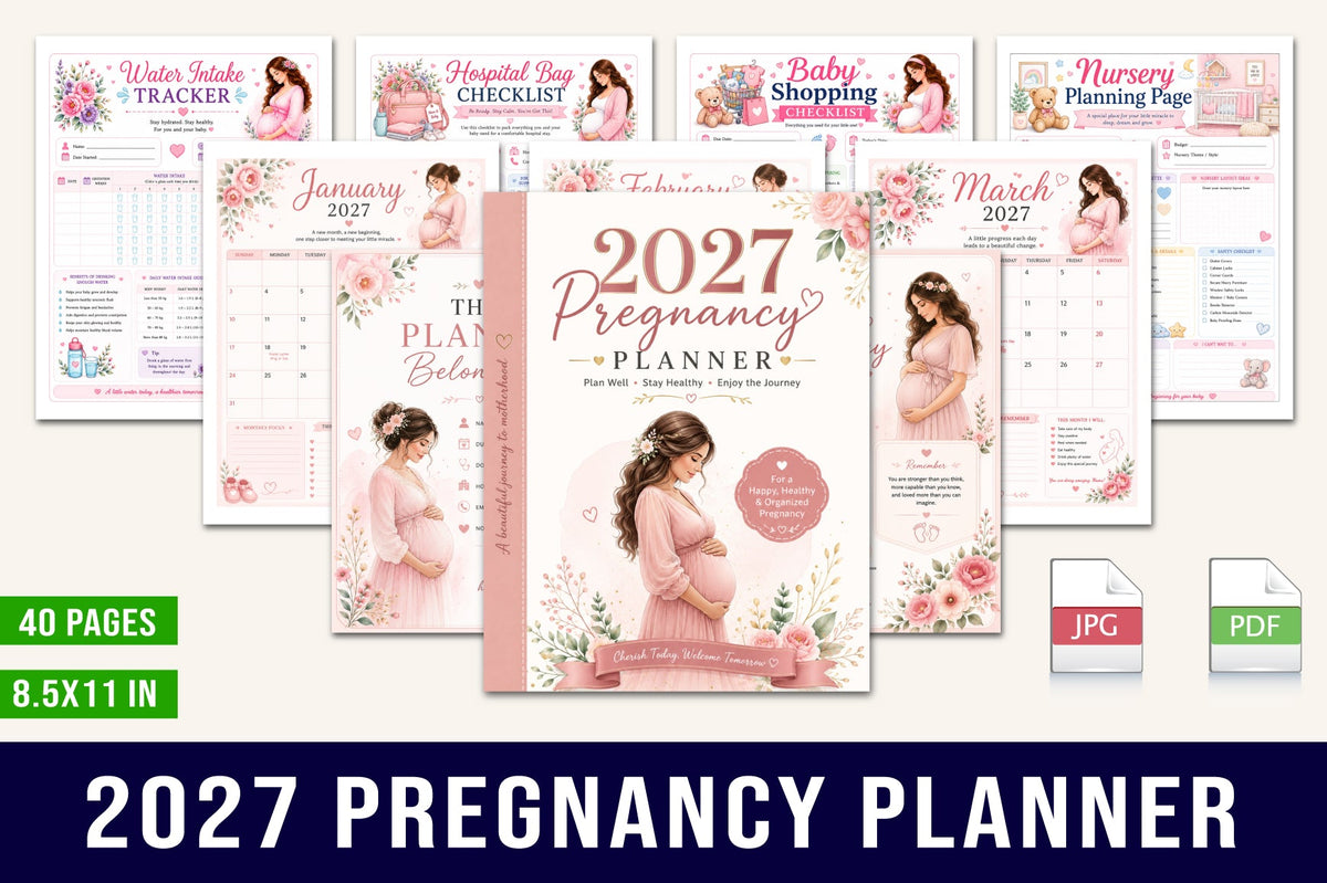 Pregnancy Planner 2027