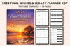 Final Wishes Legacy Planner