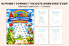Alphabet Connect The Dots Worksheets Planner