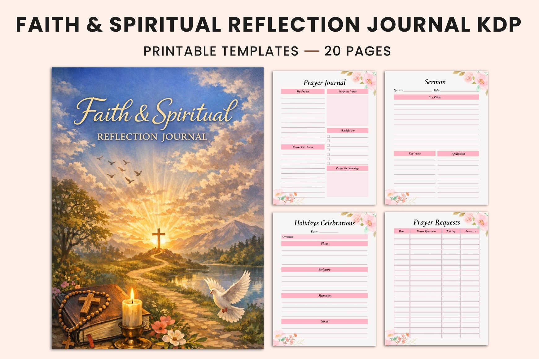Faith Spiritual Reflection Journal