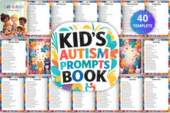 Kids Autism Prompts Book for Engaging Activities - CraftNest - Digital Crafting and Art