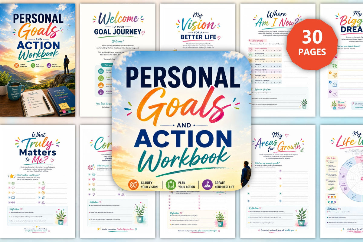 Personal Goals And Action Workbook