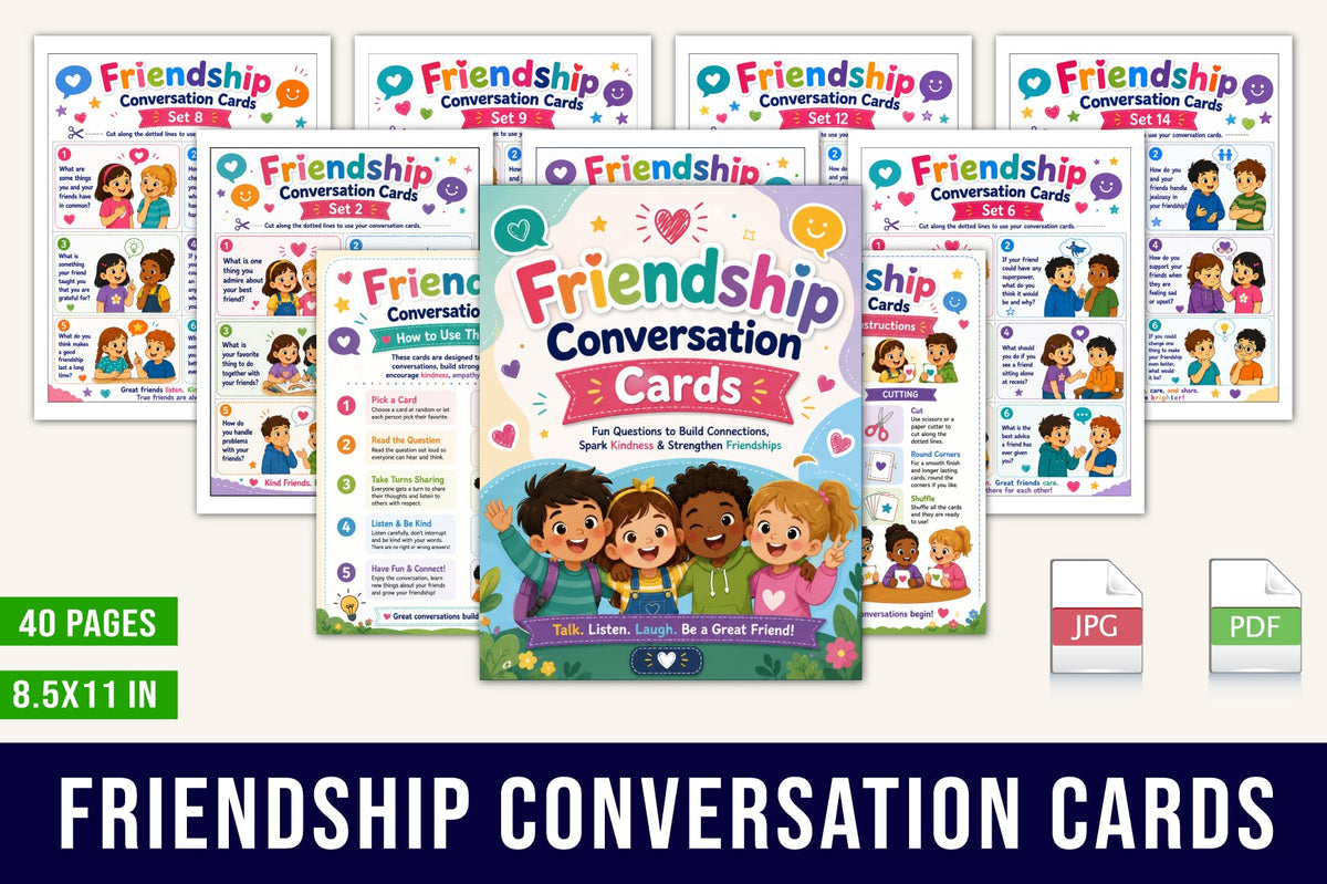 Friendship Conversation Cards