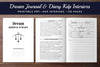 Dream Diary Planner  Bundle