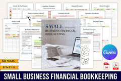 Small Business Financial Bookkeeping Guide - CraftNest - Digital Crafting and Art